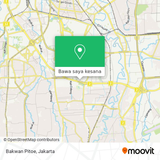 Peta Bakwan Pitoe