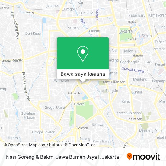 Peta Nasi Goreng & Bakmi Jawa Bumen Jaya I