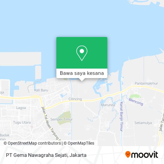 Peta PT Gema Nawagraha Sejati