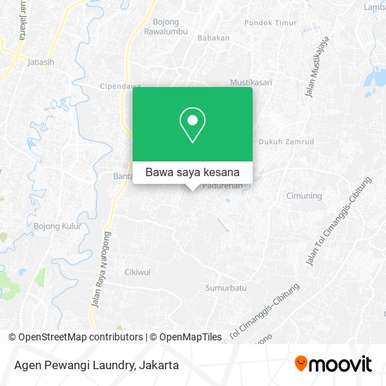 Peta Agen Pewangi Laundry