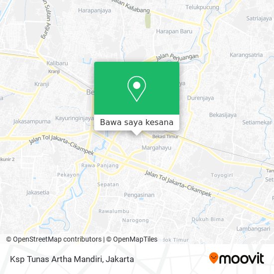 Peta Ksp Tunas Artha Mandiri