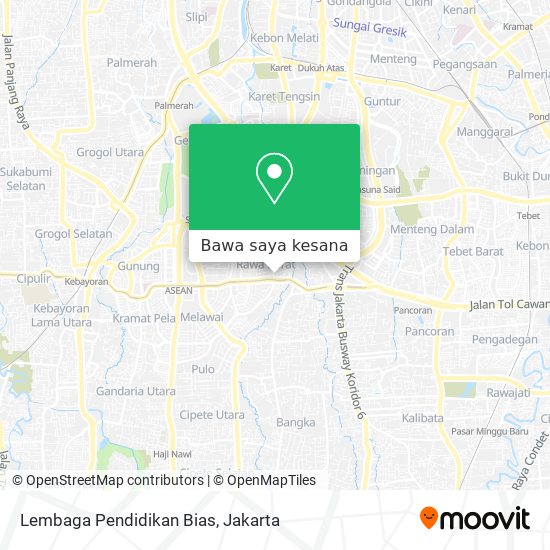 Peta Lembaga Pendidikan Bias