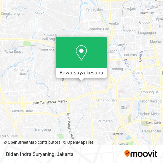 Peta Bidan Indra Suryaning