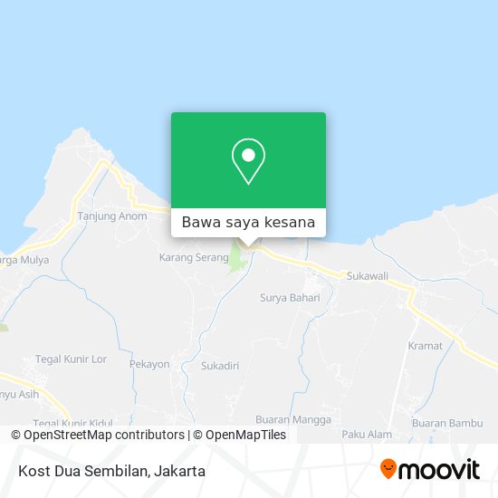 Peta Kost Dua Sembilan