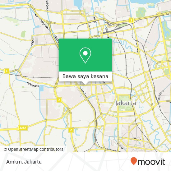 Peta Amkm, Jalan KH. Hasyim Ashari 125 Gambir