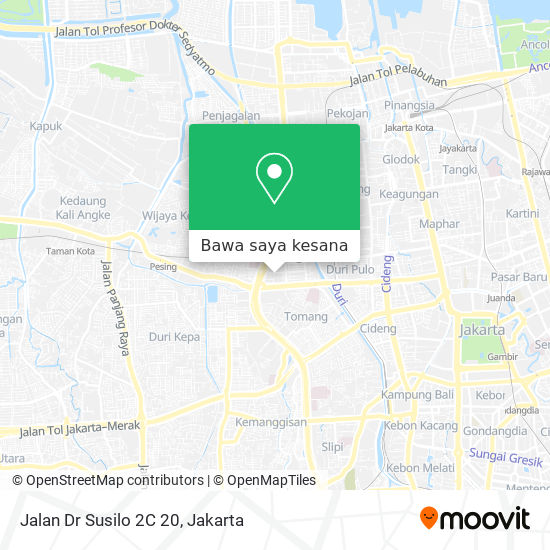 Peta Jalan Dr Susilo 2C 20