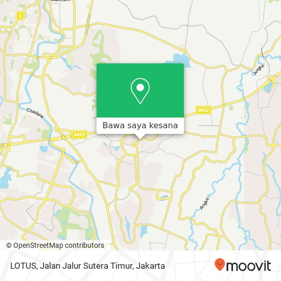 Peta LOTUS, Jalan Jalur Sutera Timur