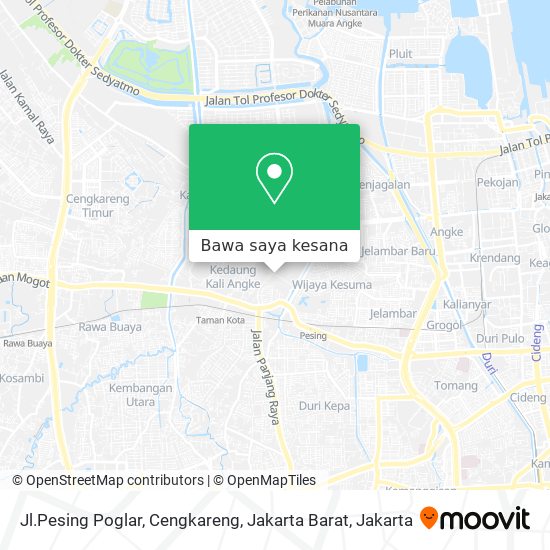 Peta Jl.Pesing Poglar, Cengkareng, Jakarta Barat