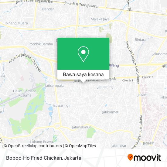 Peta Boboo-Ho Fried Chicken
