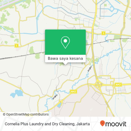 Peta Cornelia Plus Laundry and Dry Cleaning, Cengkareng