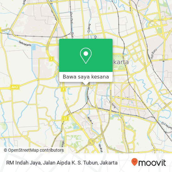 Peta RM Indah Jaya, Jalan Aipda K. S. Tubun