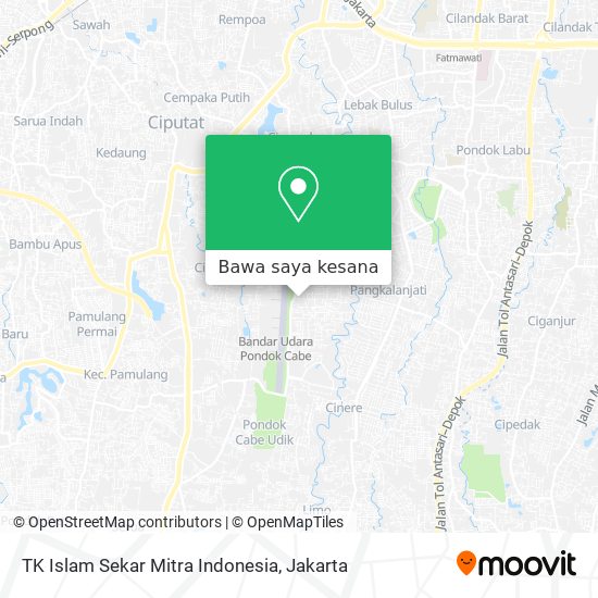Peta TK Islam Sekar Mitra Indonesia