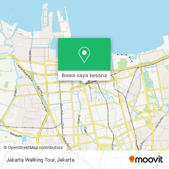 Peta Jakarta Walking Tour