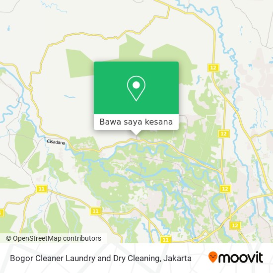 Peta Bogor Cleaner Laundry and Dry Cleaning