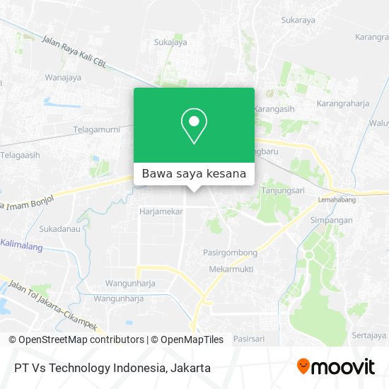 Peta PT Vs Technology Indonesia