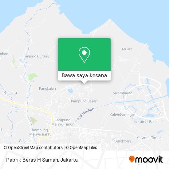 Peta Pabrik Beras H Saman