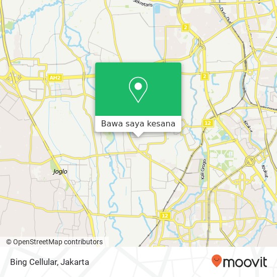 Peta Bing Cellular