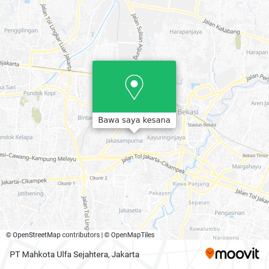 Peta PT Mahkota Ulfa Sejahtera