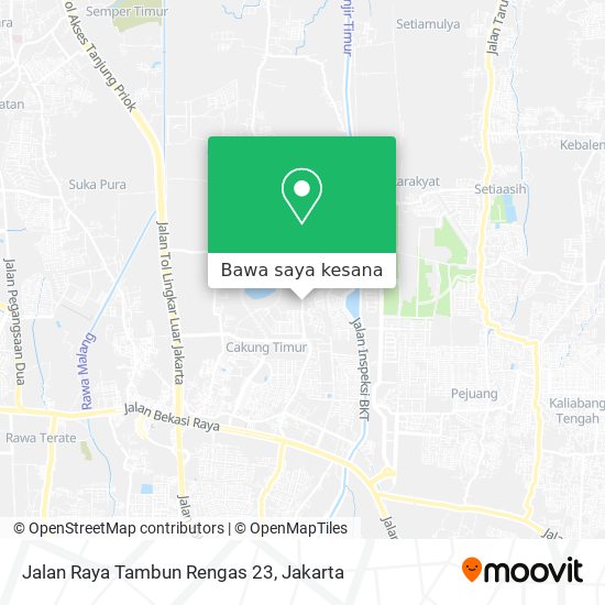 Peta Jalan Raya Tambun Rengas 23