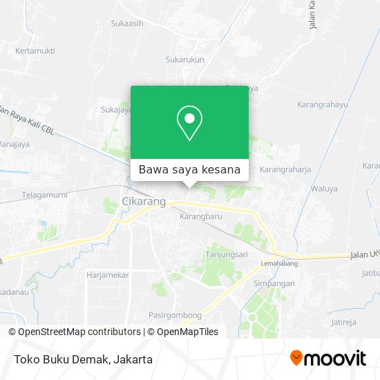 Peta Toko Buku Demak