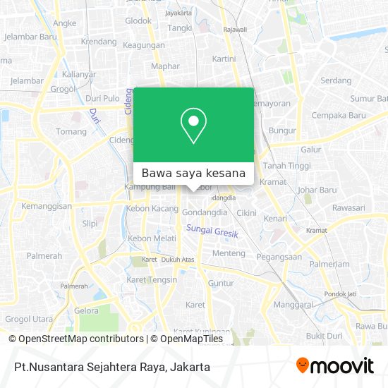 Peta Pt.Nusantara Sejahtera Raya