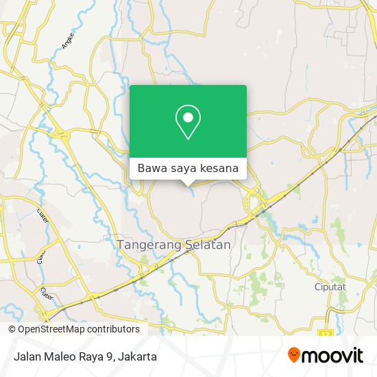 Peta Jalan Maleo Raya 9