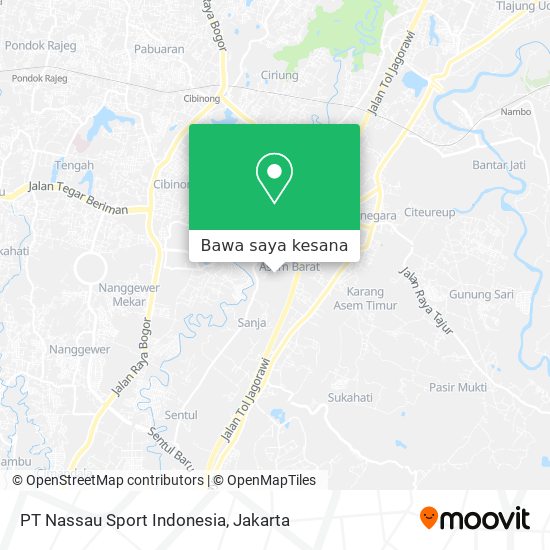 Peta PT Nassau Sport Indonesia
