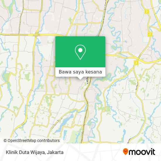 Peta Klinik Duta Wijaya