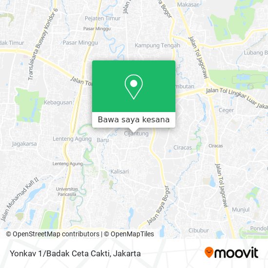 Peta Yonkav 1/Badak Ceta Cakti