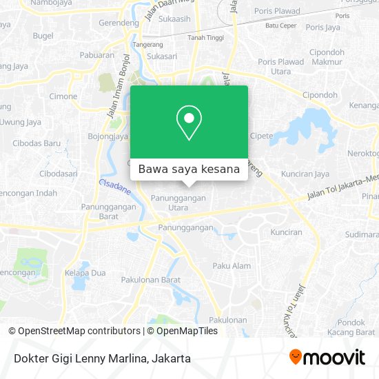 Peta Dokter Gigi Lenny Marlina