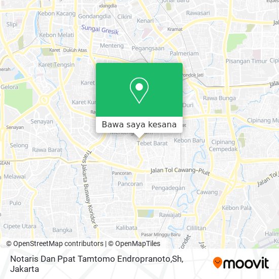 Peta Notaris Dan Ppat Tamtomo Endropranoto,Sh