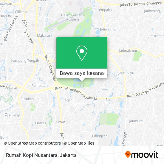 Peta Rumah Kopi Nusantara