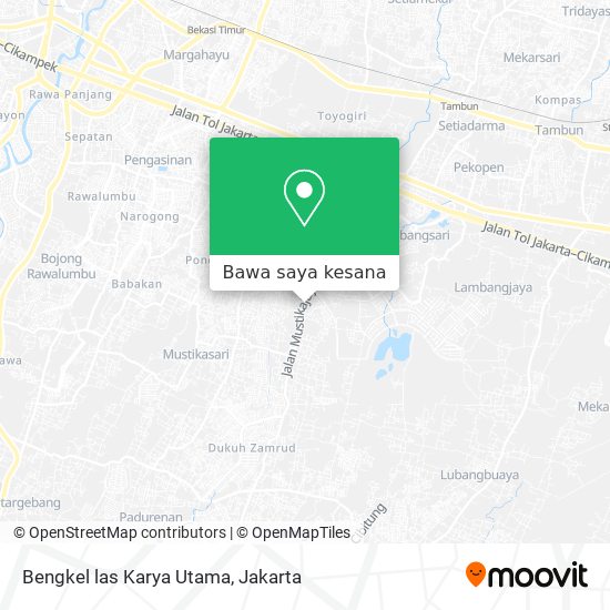Peta Bengkel las Karya Utama
