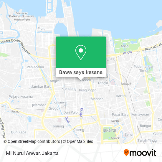 Peta MI Nurul Anwar