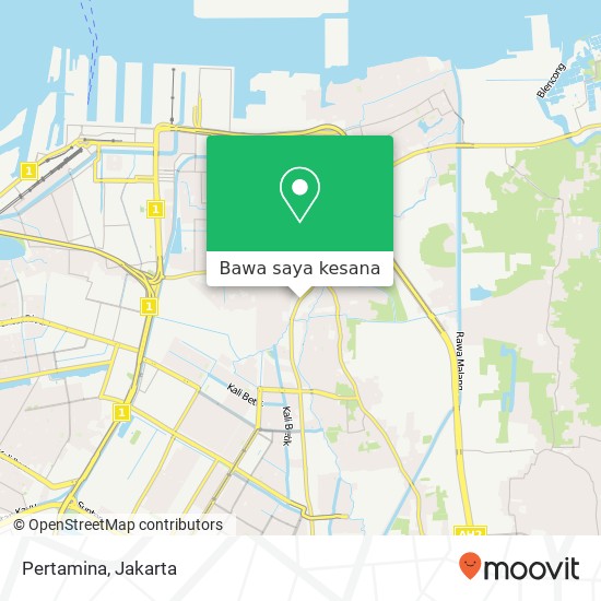 Peta Pertamina, Jalan Logistik