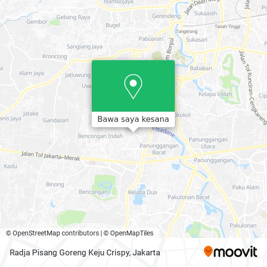 Peta Radja Pisang Goreng Keju Crispy