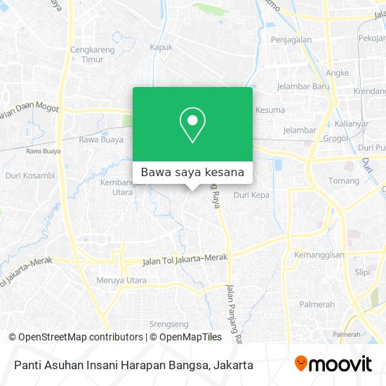 Peta Panti Asuhan Insani Harapan Bangsa