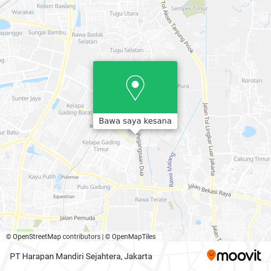 Peta PT Harapan Mandiri Sejahtera