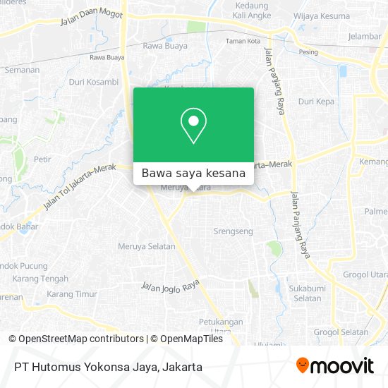 Peta PT Hutomus Yokonsa Jaya
