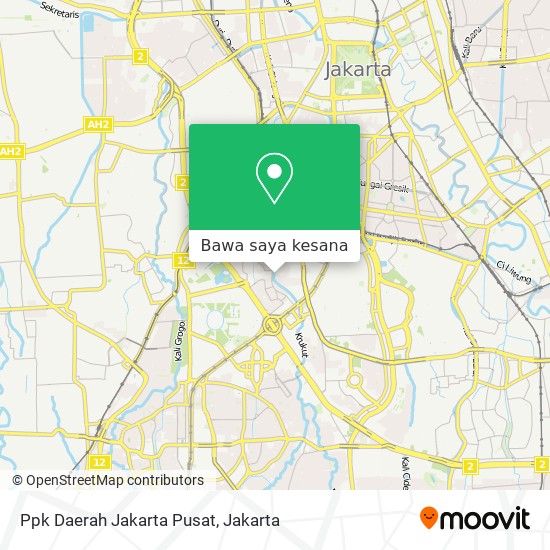 Peta Ppk Daerah Jakarta Pusat