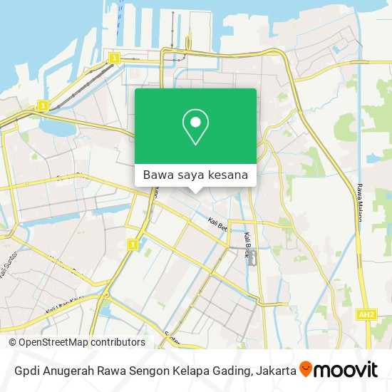 Peta Gpdi Anugerah Rawa Sengon Kelapa Gading