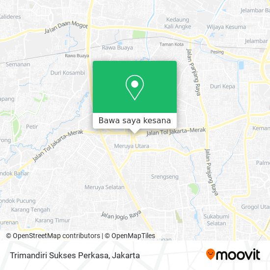 Peta Trimandiri Sukses Perkasa