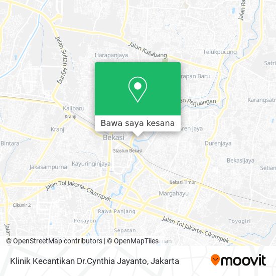 Peta Klinik Kecantikan Dr.Cynthia Jayanto