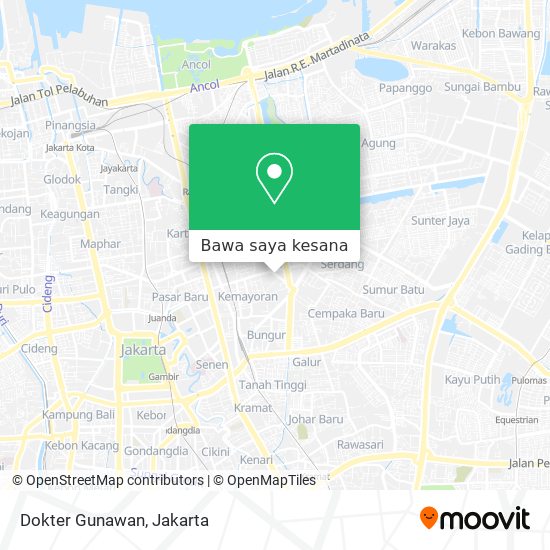 Peta Dokter Gunawan