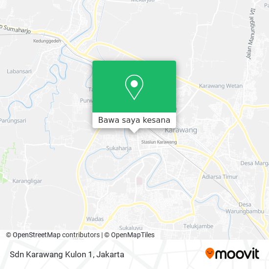 Peta Sdn Karawang Kulon 1