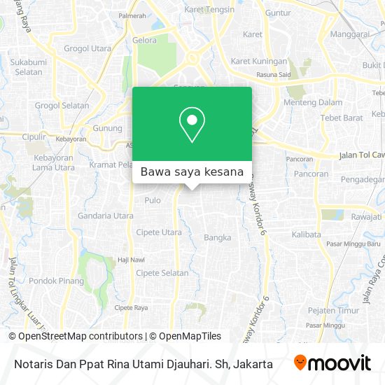 Peta Notaris Dan Ppat Rina Utami Djauhari. Sh