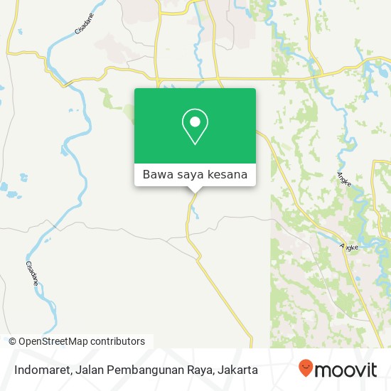 Peta Indomaret, Jalan Pembangunan Raya