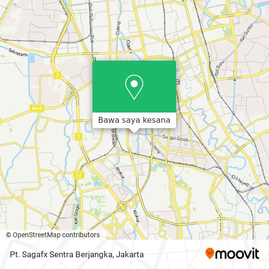 Peta Pt. Sagafx Sentra Berjangka