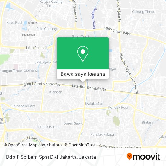 Peta Ddp F Sp Lem Spsi DKI Jakarta
