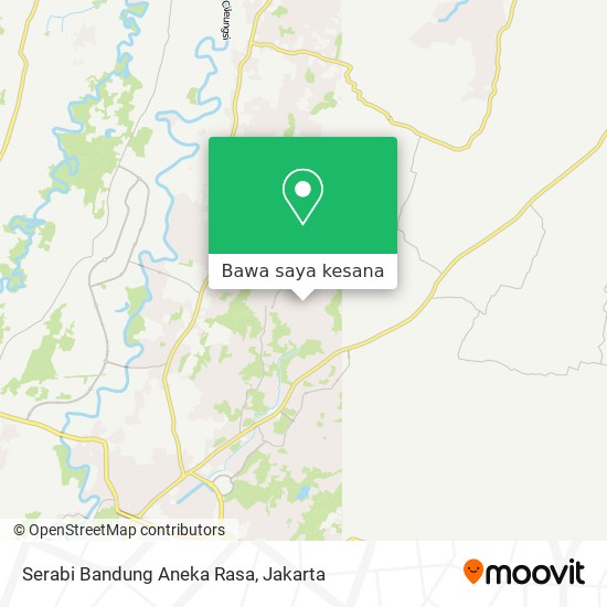 Peta Serabi Bandung Aneka Rasa